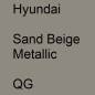 Preview: Hyundai, Sand Beige Metallic, QG.